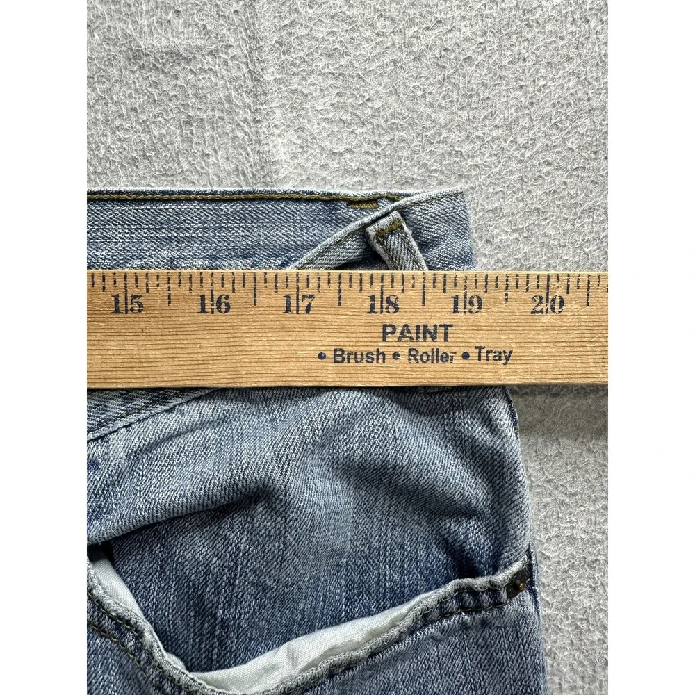Vintage Levi's Signature Jeans Mens 40x30 (38x29) Light Wash Relaxed Fit Denim